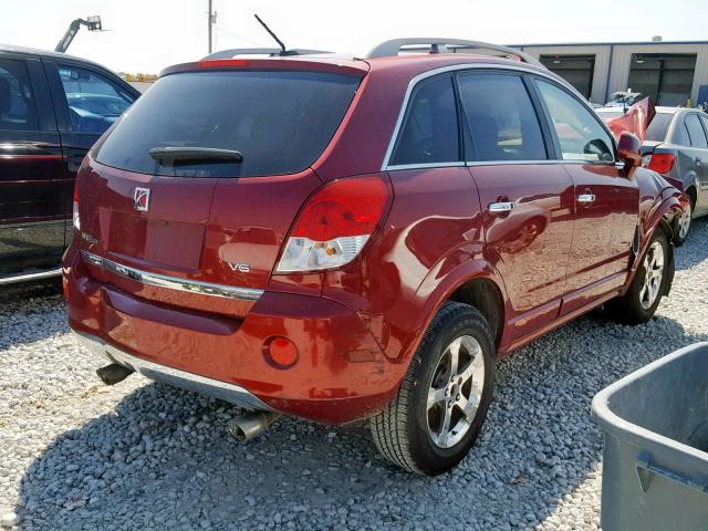 3GSCL53768S728148 - 2008 SATURN VUE XR RED photo 4