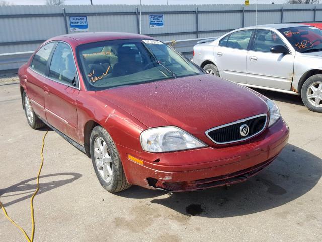 1MEFM53U9YA627892 - 2000 MERCURY SABLE LS RED photo 1