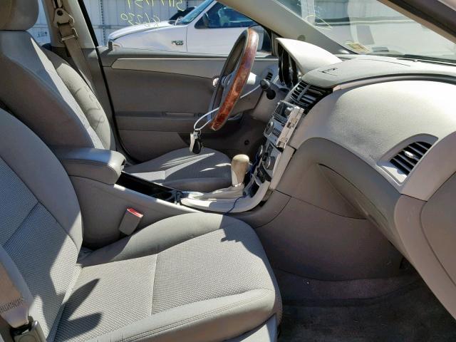 1G1ZA5EU6CF391632 - 2012 CHEVROLET MALIBU LS WHITE photo 5