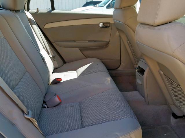 1G1ZA5EU6CF391632 - 2012 CHEVROLET MALIBU LS WHITE photo 6