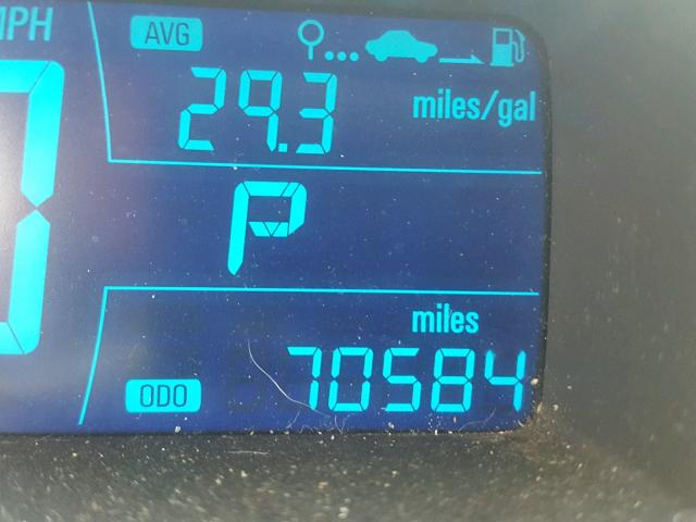 1G1JA6SH5C4163305 - 2012 CHEVROLET SONIC LS WHITE photo 8