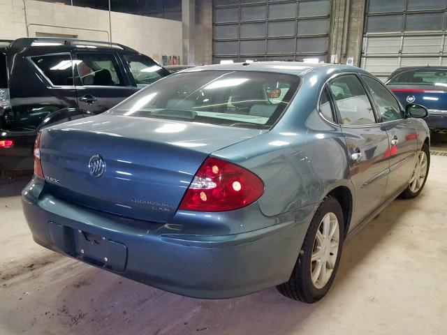 2G4WE587361238475 - 2006 BUICK LACROSSE C BLUE photo 4