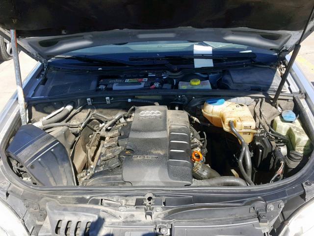 WAUAF78E58A159692 - 2008 AUDI A4 2.0T SILVER photo 7