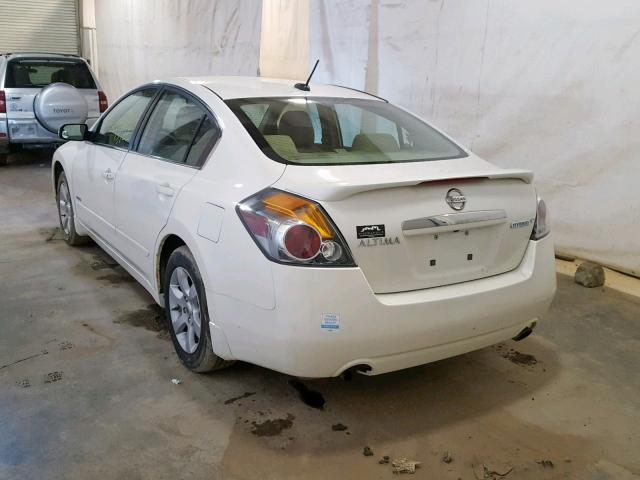 1N4CL21E99C134243 - 2009 NISSAN ALTIMA HYB WHITE photo 3