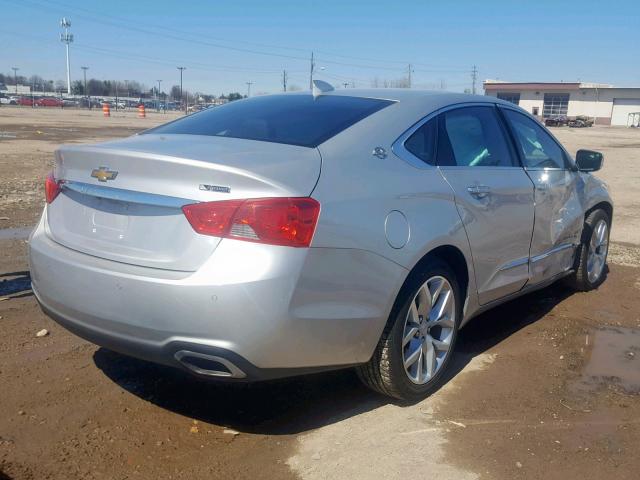 1G1125S34JU144995 - 2018 CHEVROLET IMPALA PRE SILVER photo 4