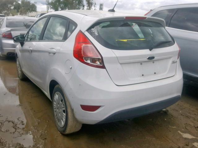 3FADP4TJ2GM172259 - 2016 FORD FIESTA S WHITE photo 3