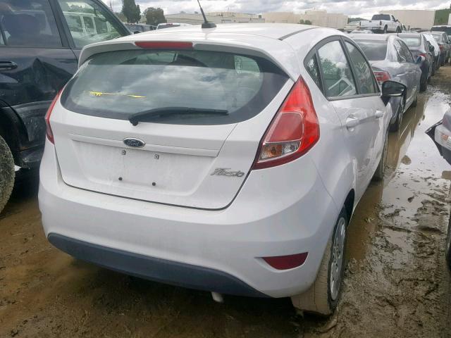 3FADP4TJ2GM172259 - 2016 FORD FIESTA S WHITE photo 4