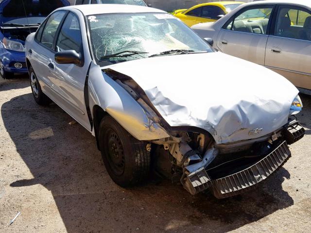 1G1JC524927433487 - 2002 CHEVROLET CAVALIER B SILVER photo 1