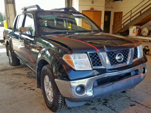 1N6AD07W86C448526 - 2006 NISSAN FRONTIER C BLACK photo 1