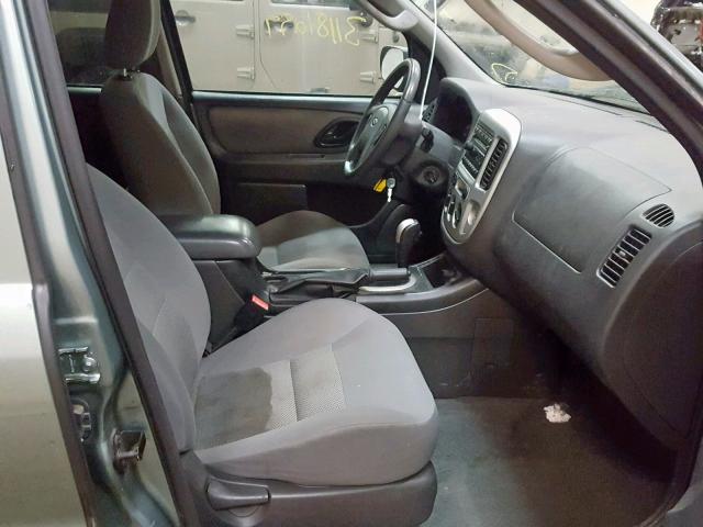 1FMYU03Z87KA64699 - 2007 FORD ESCAPE XLT GRAY photo 5