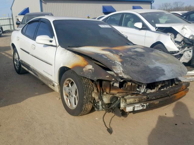 1G2WP52K11F233986 - 2001 PONTIAC GRAND PRIX WHITE photo 1