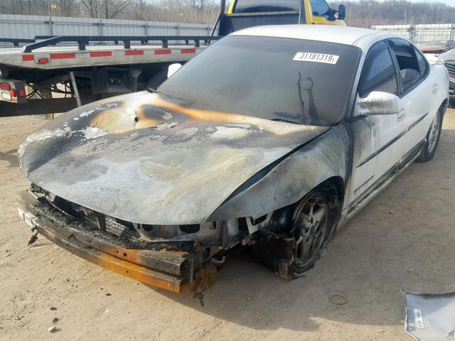 1G2WP52K11F233986 - 2001 PONTIAC GRAND PRIX WHITE photo 2