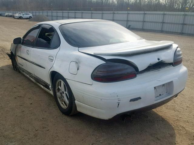 1G2WP52K11F233986 - 2001 PONTIAC GRAND PRIX WHITE photo 3