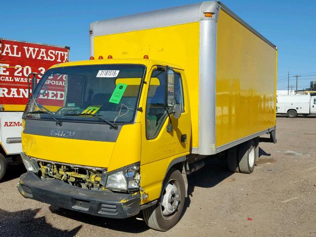 4KLC4B1U26J804673 - 2006 ISUZU NPR YELLOW photo 2