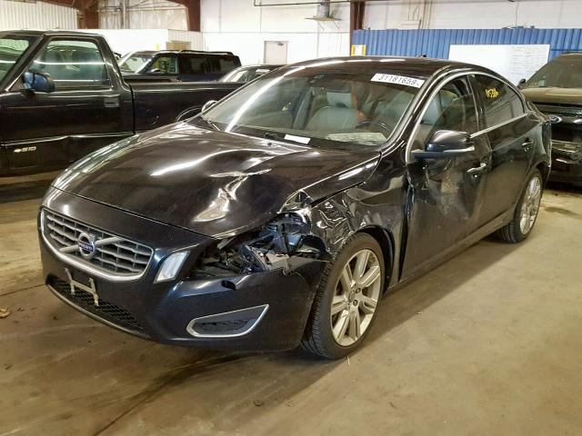 YV1902FH7B2011384 - 2011 VOLVO S60 T6 BLACK photo 2