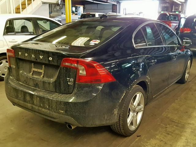 YV1902FH7B2011384 - 2011 VOLVO S60 T6 BLACK photo 4