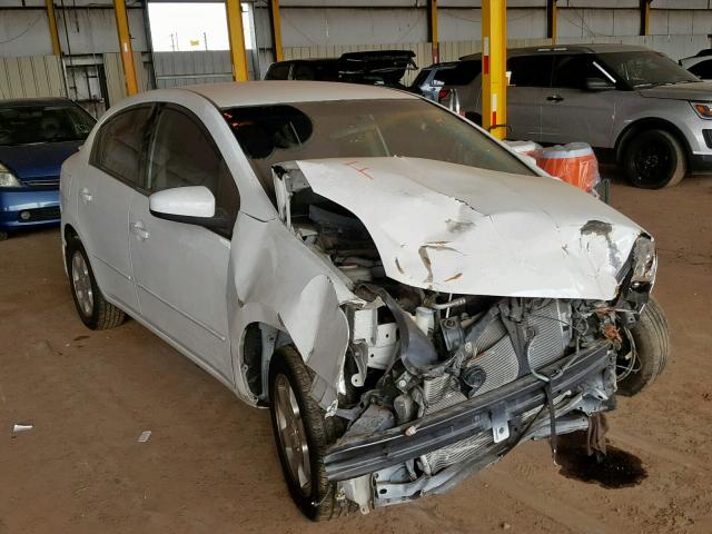 3N1AB61E38L607524 - 2008 NISSAN SENTRA 2.0 WHITE photo 1