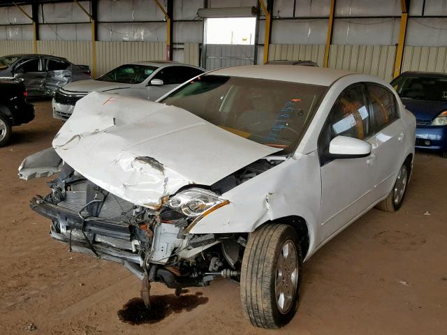 3N1AB61E38L607524 - 2008 NISSAN SENTRA 2.0 WHITE photo 2