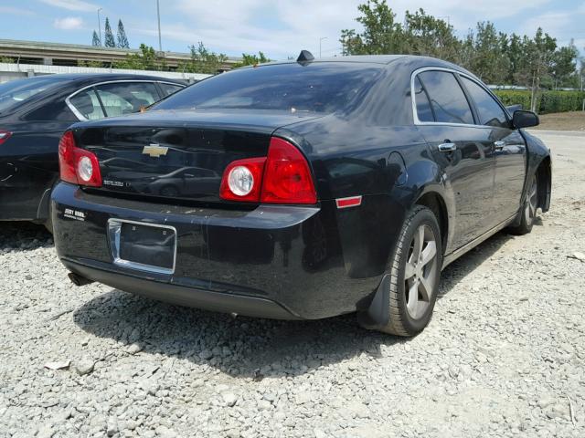 1G1ZC5E00CF224223 - 2012 CHEVROLET MALIBU 1LT 黑色 照片 4