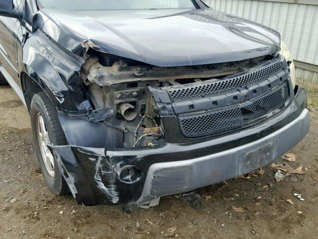 2CNDL63F466046261 - 2006 CHEVROLET EQUINOX LT BLACK photo 9