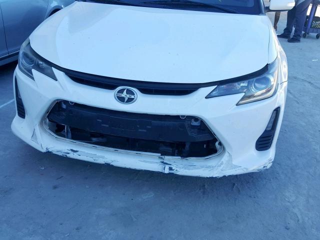JTKJF5C73E3079218 - 2014 TOYOTA SCION TC WHITE photo 9