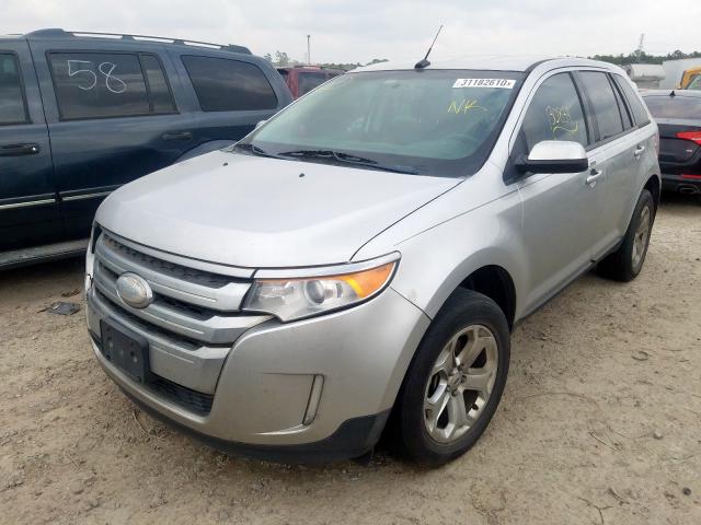 2FMDK3JC4CBA58911 - 2012 FORD EDGE SEL  photo 2