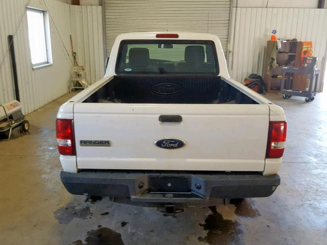 1FTKR1AD4APA63780 - 2010 FORD RANGER WHITE photo 6