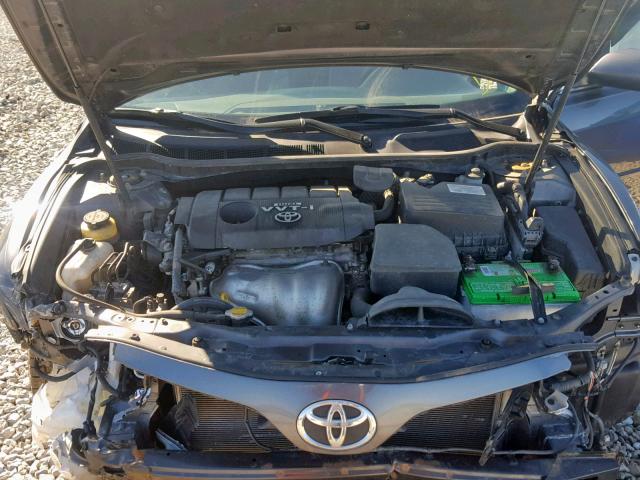 4T4BF3EK4AR039947 - 2010 TOYOTA CAMRY BASE GRAY photo 7