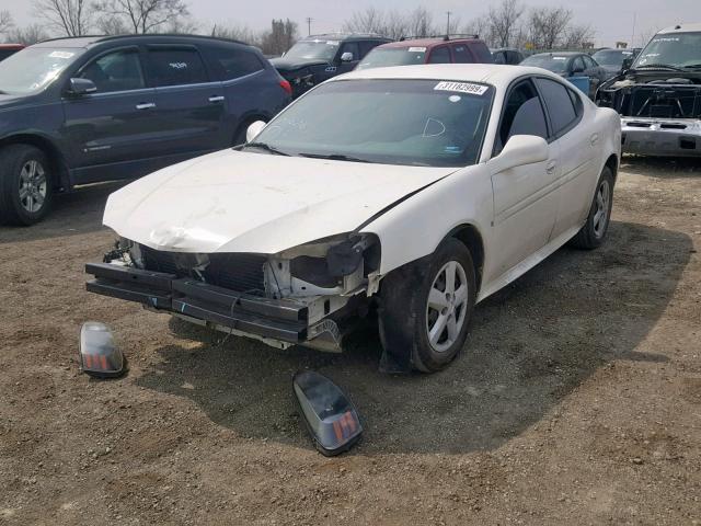 2G2WP552781116216 - 2008 PONTIAC GRAND PRIX WHITE photo 2