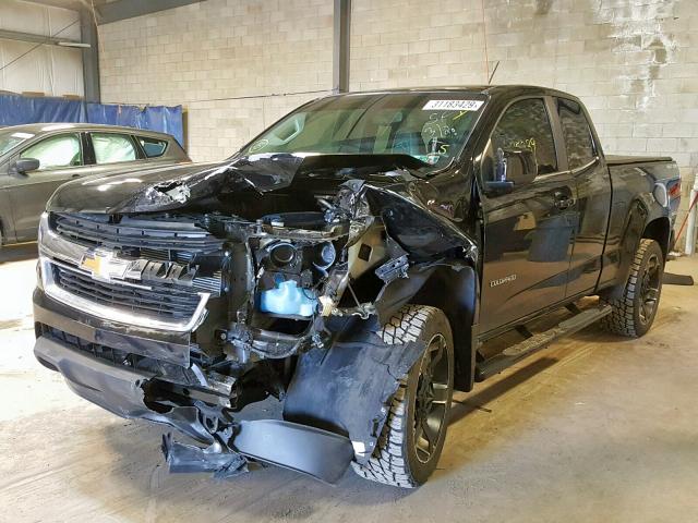 1GCHTBE35G1205780 - 2016 CHEVROLET COLORADO BLACK photo 2