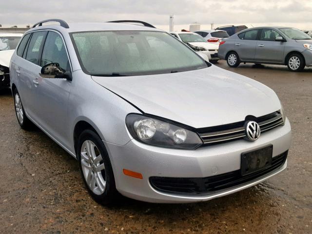 3VWPL7AJ5CM666632 - 2012 VOLKSWAGEN JETTA TDI SILVER photo 1