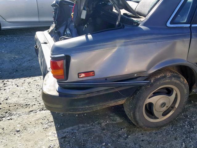 4T1SV21E2LU238733 - 1990 TOYOTA CAMRY DLX ნაცრისფერი ფოტო 9