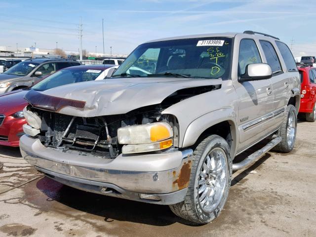 1GKEK13ZX4J113703 - 2004 GMC YUKON SILVER photo 2