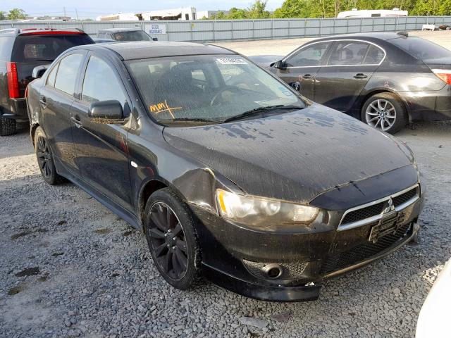 JA3AU86W59U039657 - 2009 MITSUBISHI LANCER GTS BLACK photo 1