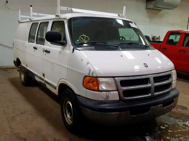 2D7JB21Y83K531020 - 2003 DODGE RAM VAN B2 WHITE photo 1