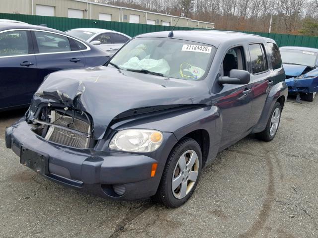 3GNBAADB5AS567944 - 2010 CHEVROLET HHR LS Մոխրագույն լուսանկար 2