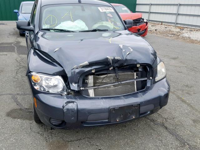 3GNBAADB5AS567944 - 2010 CHEVROLET HHR LS Մոխրագույն լուսանկար 9