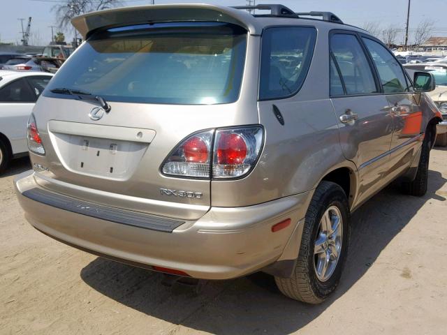 JTJGF10U320147810 - 2002 LEXUS RX 300 GOLD photo 4