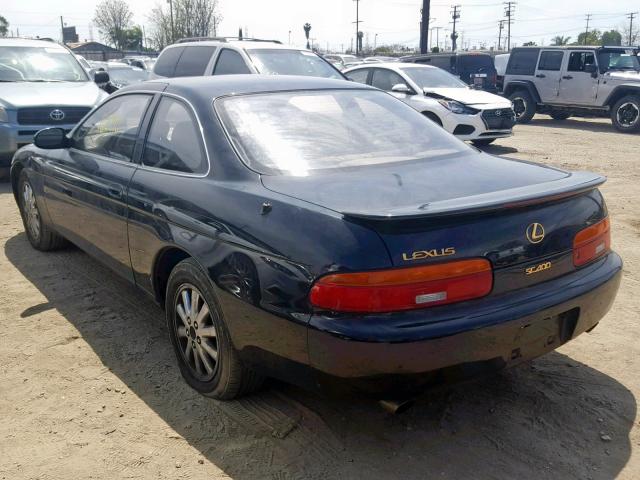 JT8UZ30C4N0013357 - 1992 LEXUS SC 400 BLACK photo 3