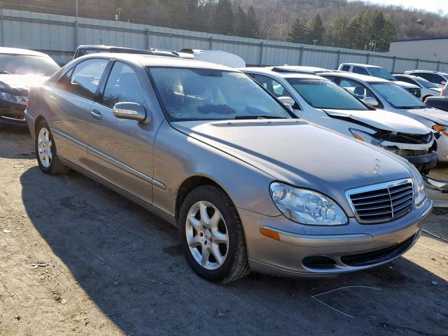 WDBNG83J24A430678 - 2004 MERCEDES-BENZ S 430 4MAT GRAY photo 1