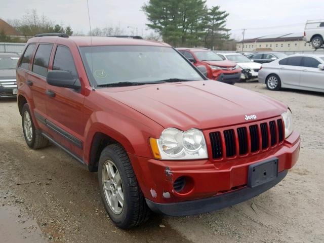 1J4GR48K26C172968 - 2006 JEEP GRAND CHER RED photo 1