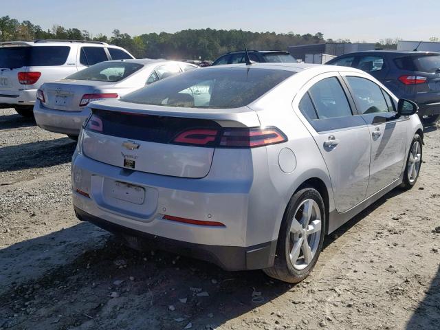 1G1RB6E42DU149775 - 2013 CHEVROLET VOLT SILVER photo 4