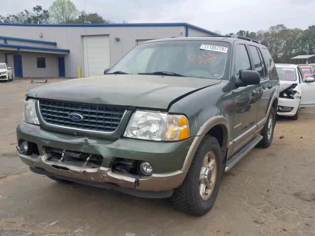 1FMDU74K02ZD00626 - 2002 FORD EXPLORER E GREEN photo 2