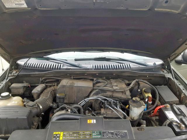 1FMDU74K02ZD00626 - 2002 FORD EXPLORER E GREEN photo 7