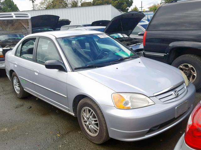 1HGEN26532L000602 - 2002 HONDA CIVIC GX GRAY photo 1