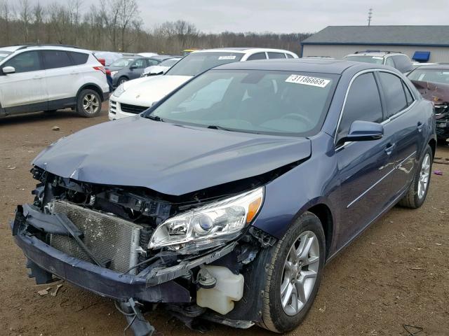 1G11C5SLXFF134562 - 2015 CHEVROLET MALIBU 1LT 蓝色 照片 2