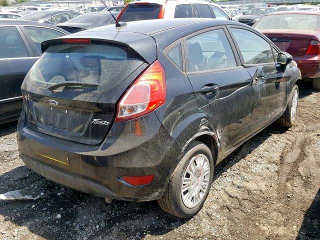 3FADP4TJ6GM127485 - 2016 FORD FIESTA S BLACK photo 4