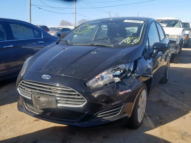 3FADP4TJ7GM136552 - 2016 FORD FIESTA S BLACK photo 2