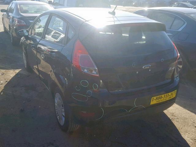 3FADP4TJ7GM136552 - 2016 FORD FIESTA S BLACK photo 3