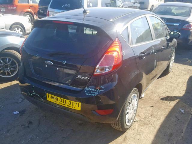 3FADP4TJ7GM136552 - 2016 FORD FIESTA S BLACK photo 4